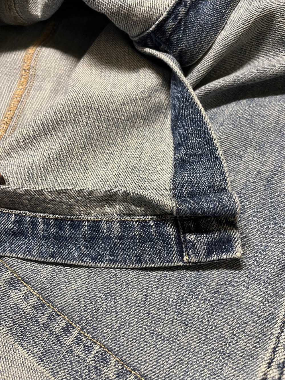 Gap Vintage Style Long Denim Skirt Button Front Size 6/28” Summer Festival - Picture 8 of 9